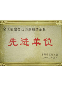 鑫大地獲先進(jìn)單位稱(chēng)號(hào)